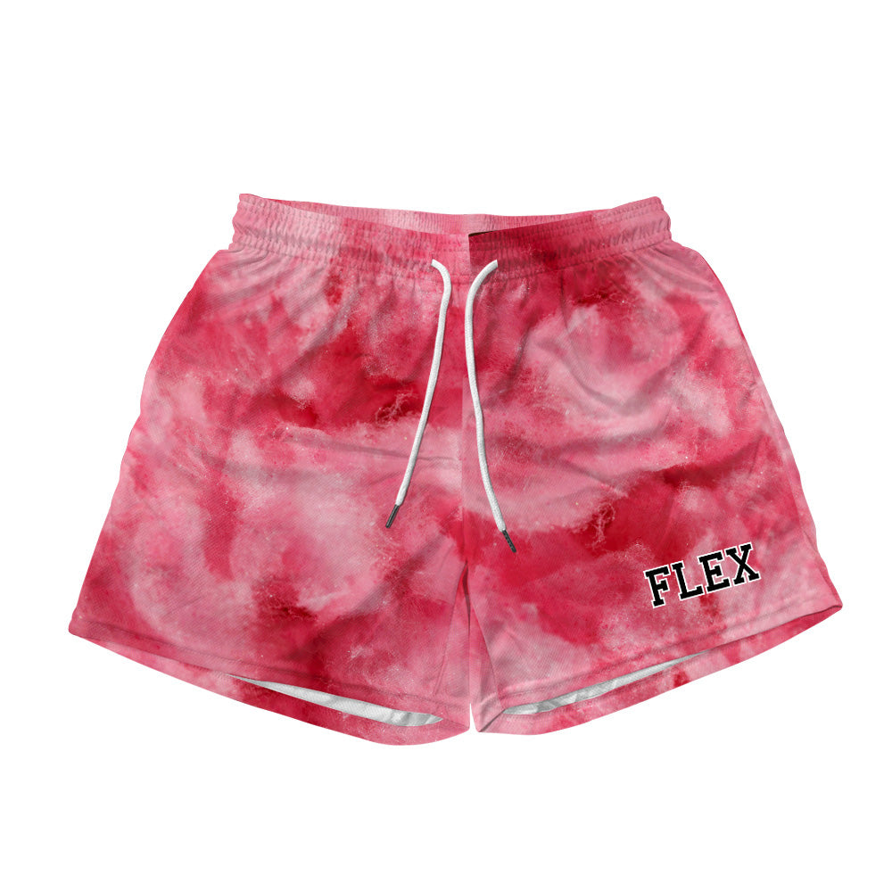 Mesh Flex Shorts 5 - Pink – Flexliving