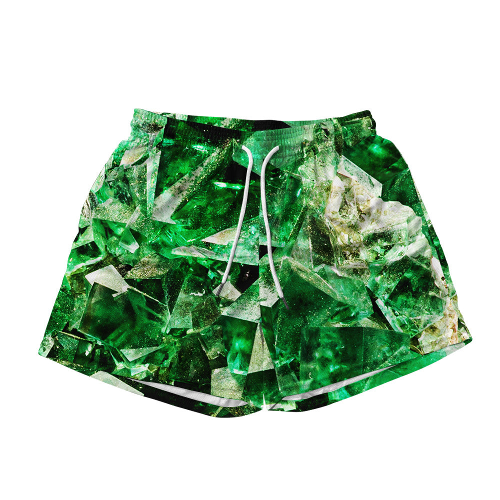 Basic Mesh Short - Emerald