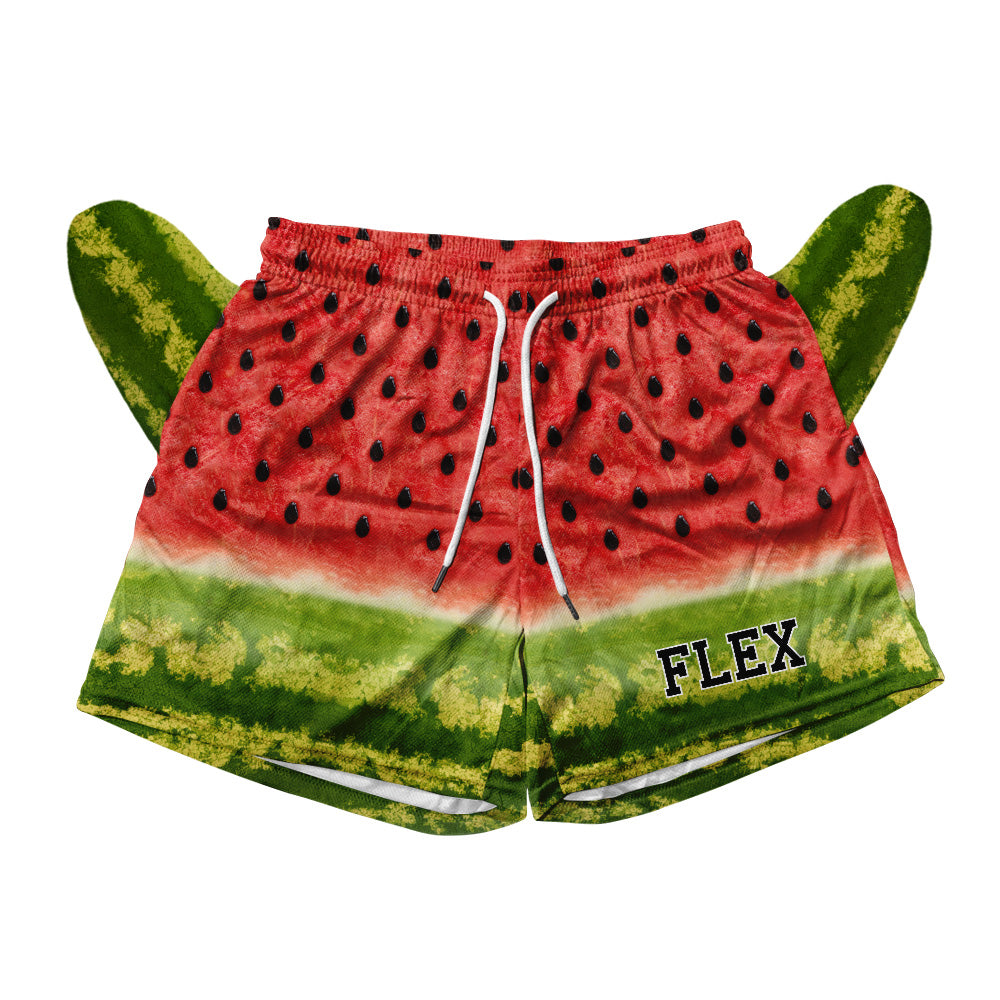 Basic Mesh Short - Watermelon