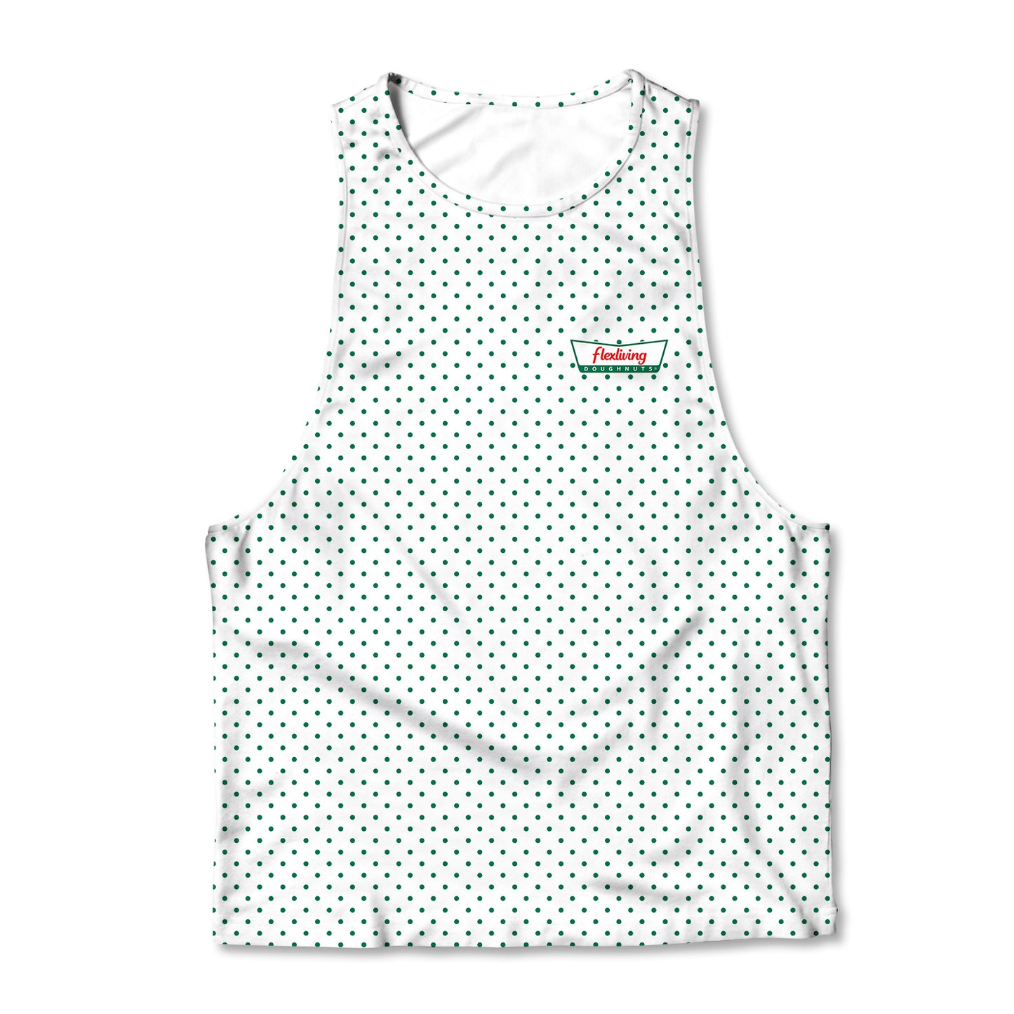 Printed Muscle Tank - Krispy Doughnut