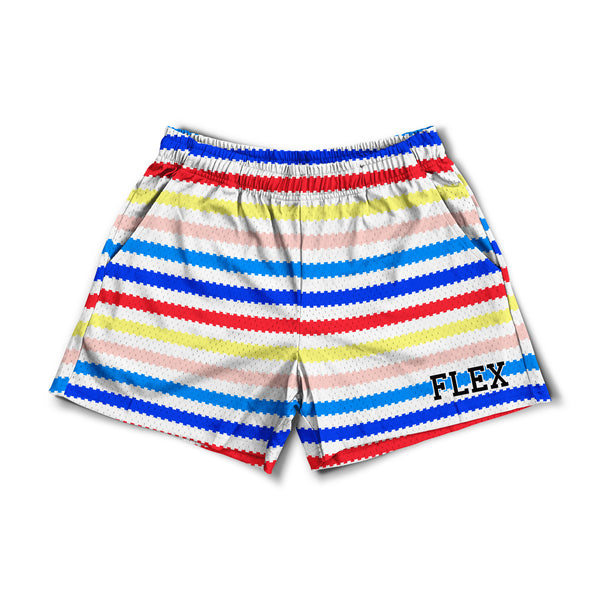 Mesh Flex Shorts 5 - Ice Cream Drip (Preorder)