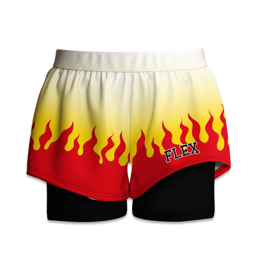 Printed Liner Short - Fire Breathing