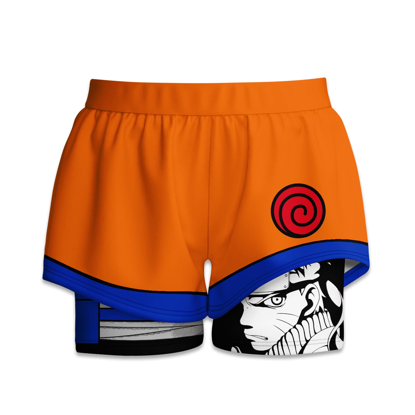 Printed Liner Short - Uzumaki