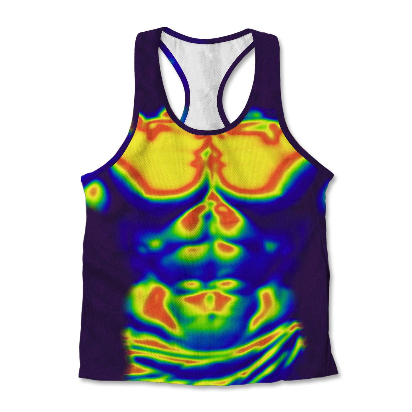 Printed Jersey Tank - Body Heat Map