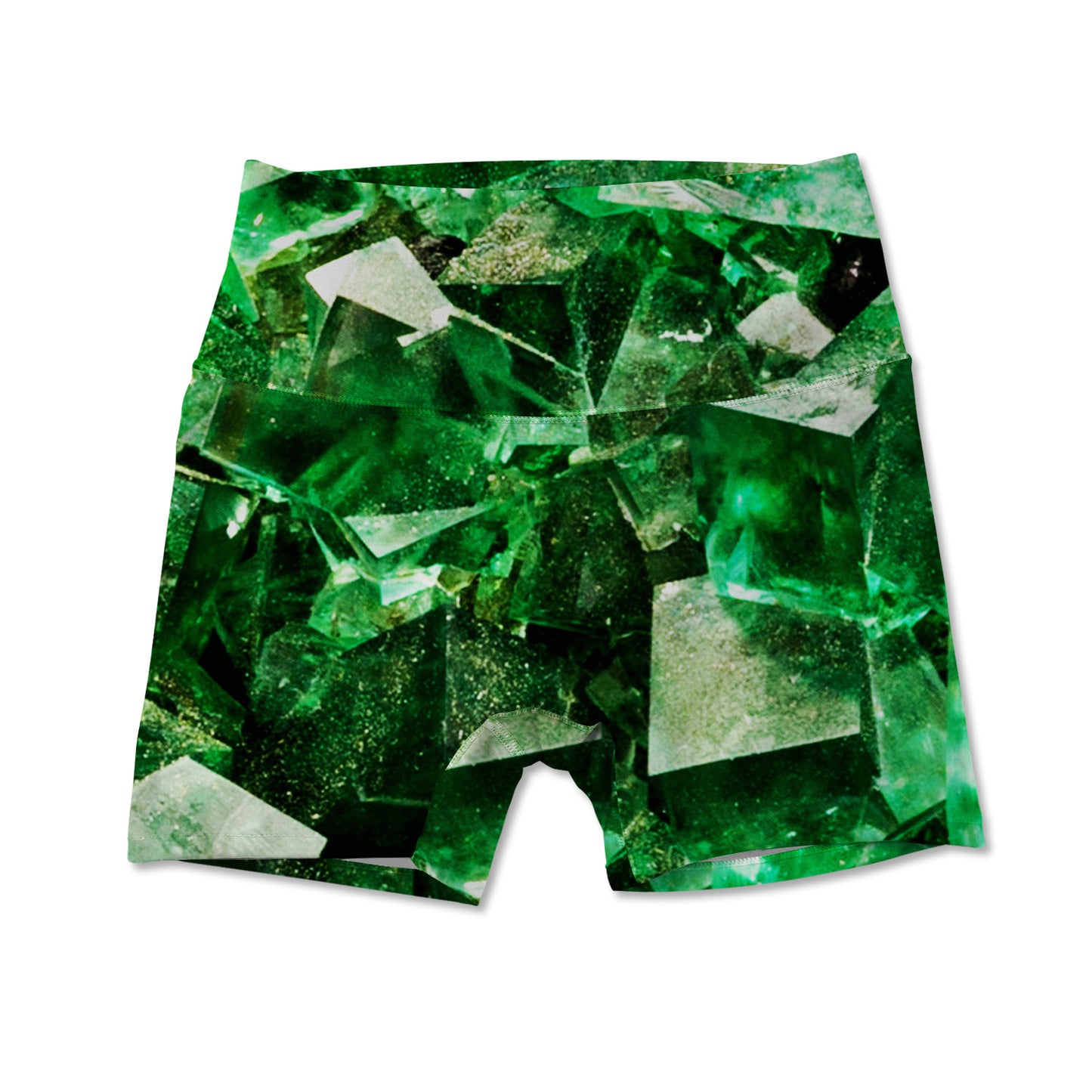 Printed Active Short - Emerald