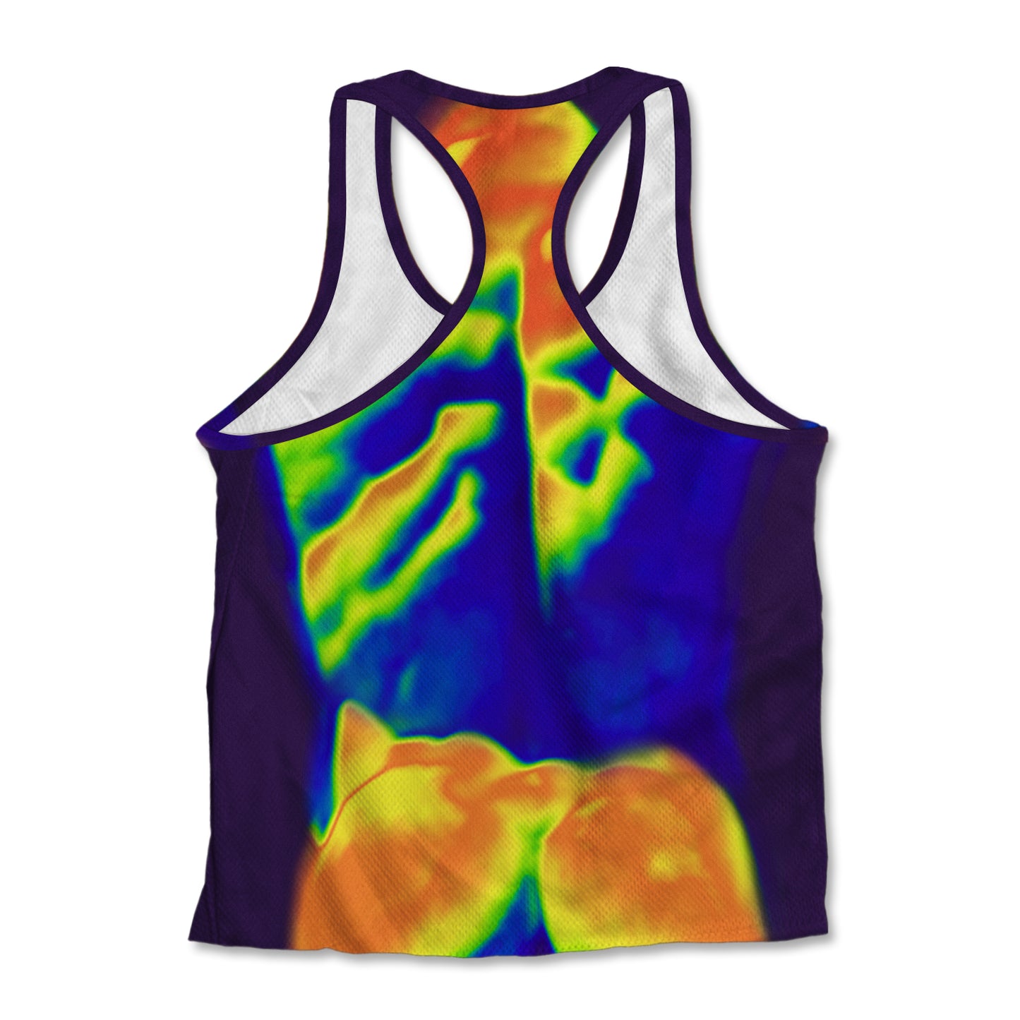 Printed Jersey Tank - Body Heat Map