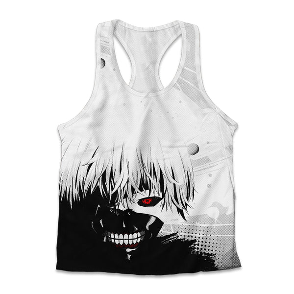 Printed Jersey Tank - Ghoul