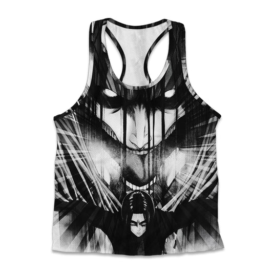 Printed Jersey Tank - Titan