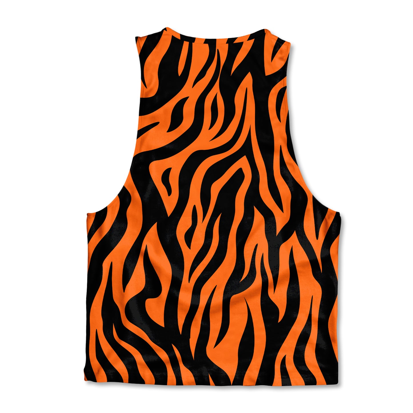 Printed Muscle Tank - Tiger Print