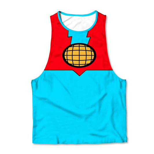 Printed Muscle Tank - Captain Flex