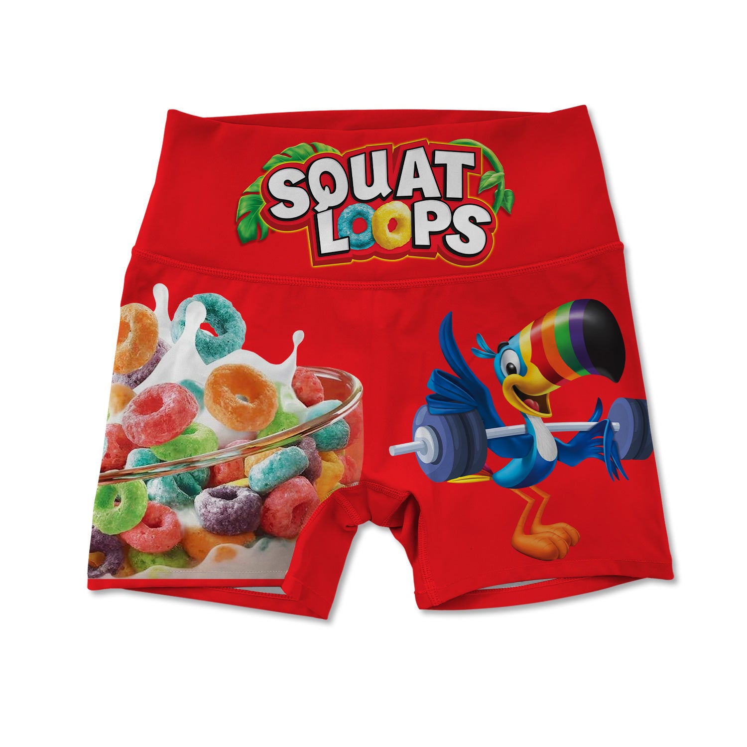 Printed Active Short - Squat Loops – Flexliving