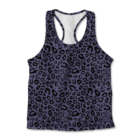 Printed Jersey Tank - Panther Print