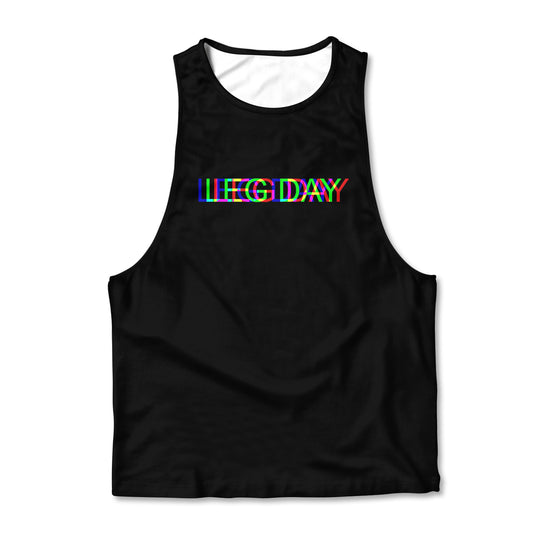 Printed Muscle Tank - Legday