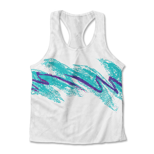 Printed Jersey Tank - 90's Swoosh