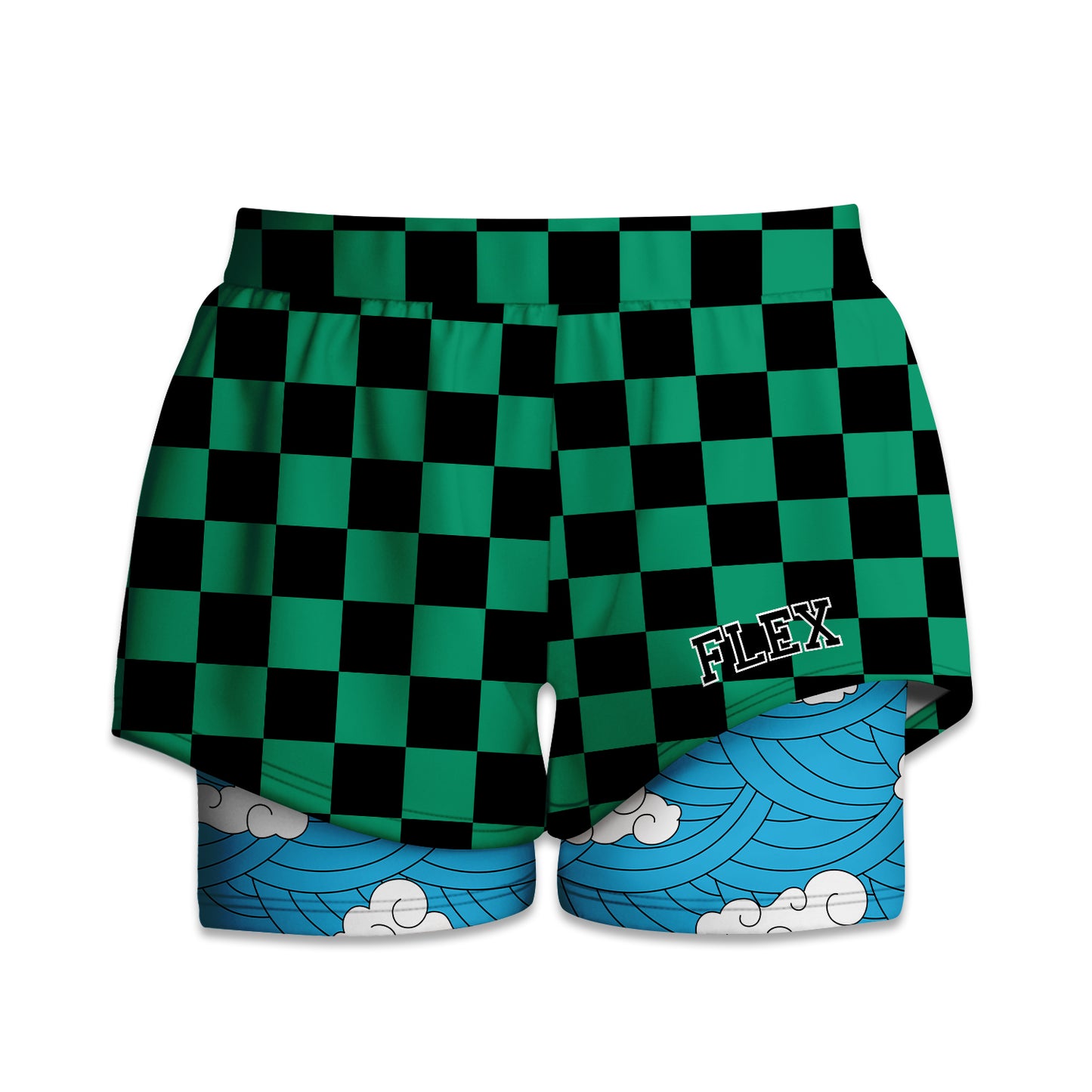 Printed Liner Shorts -  Tanjiro