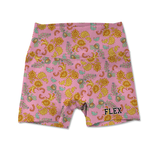 Printed Active Short - Oriental