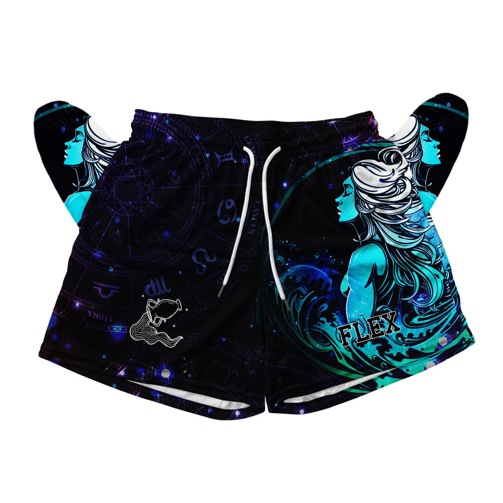 Basic Mesh Short - Aquarius