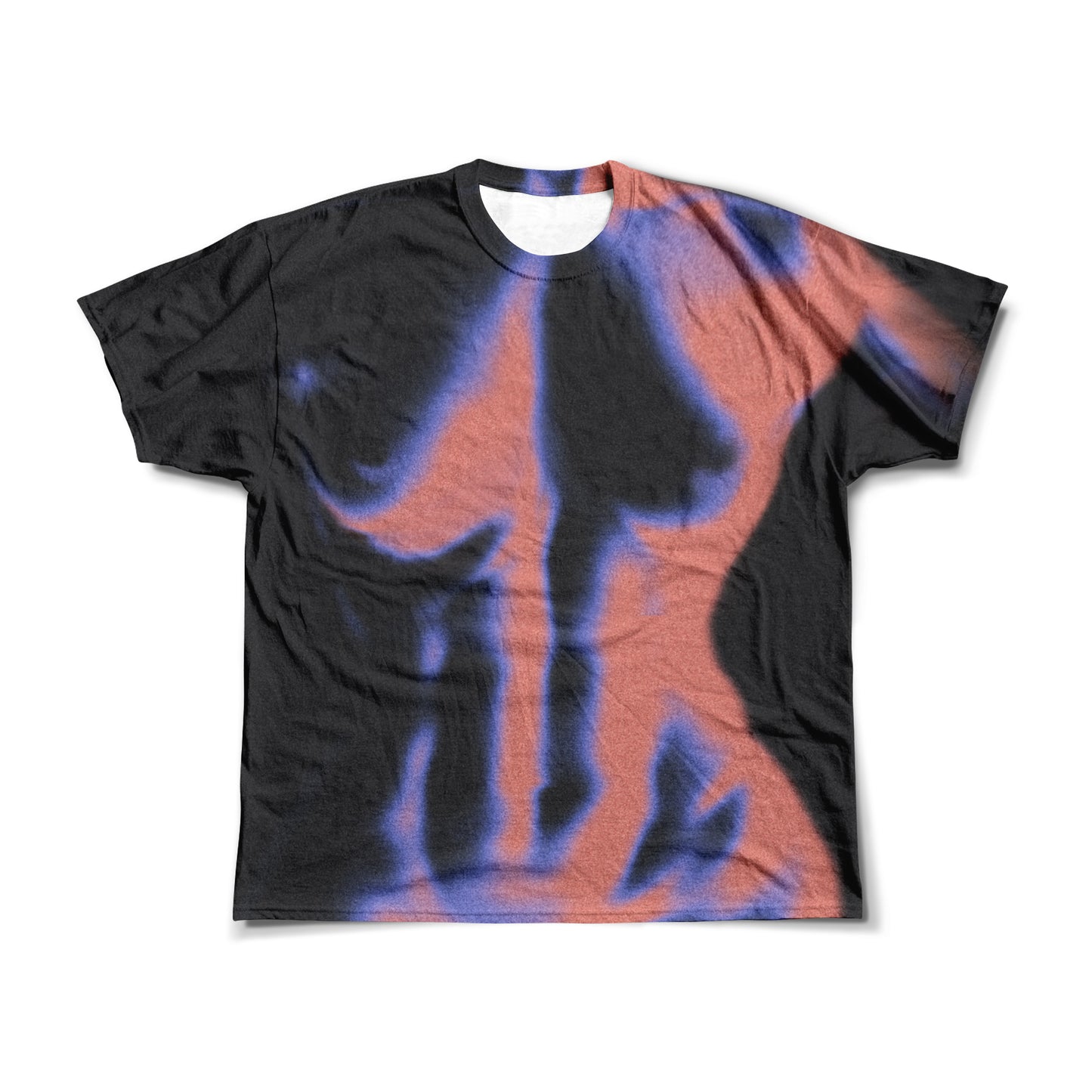 Unisex Oversized Tee - Body Heatmap Female