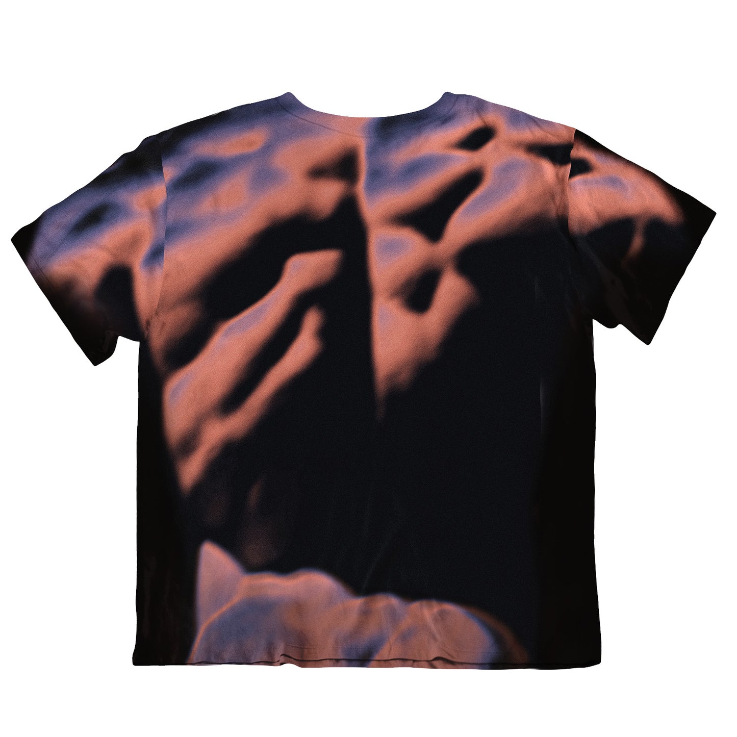 Unisex Oversized Tee - Infrared Body Map