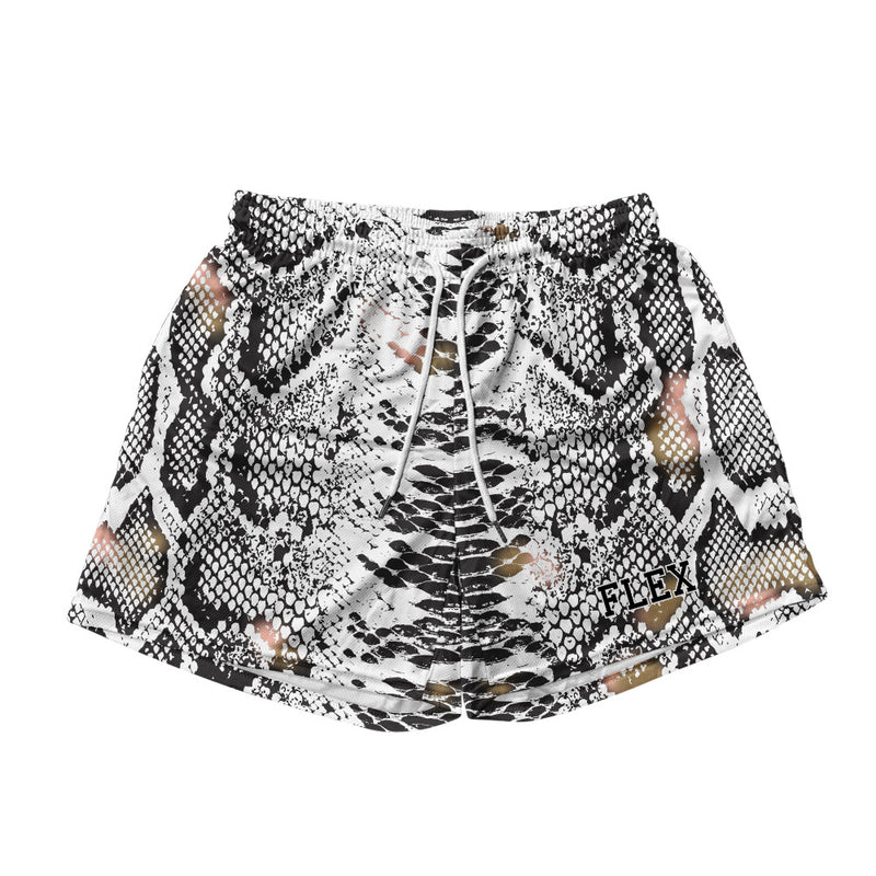 Basic Mesh Short - Snake Skin