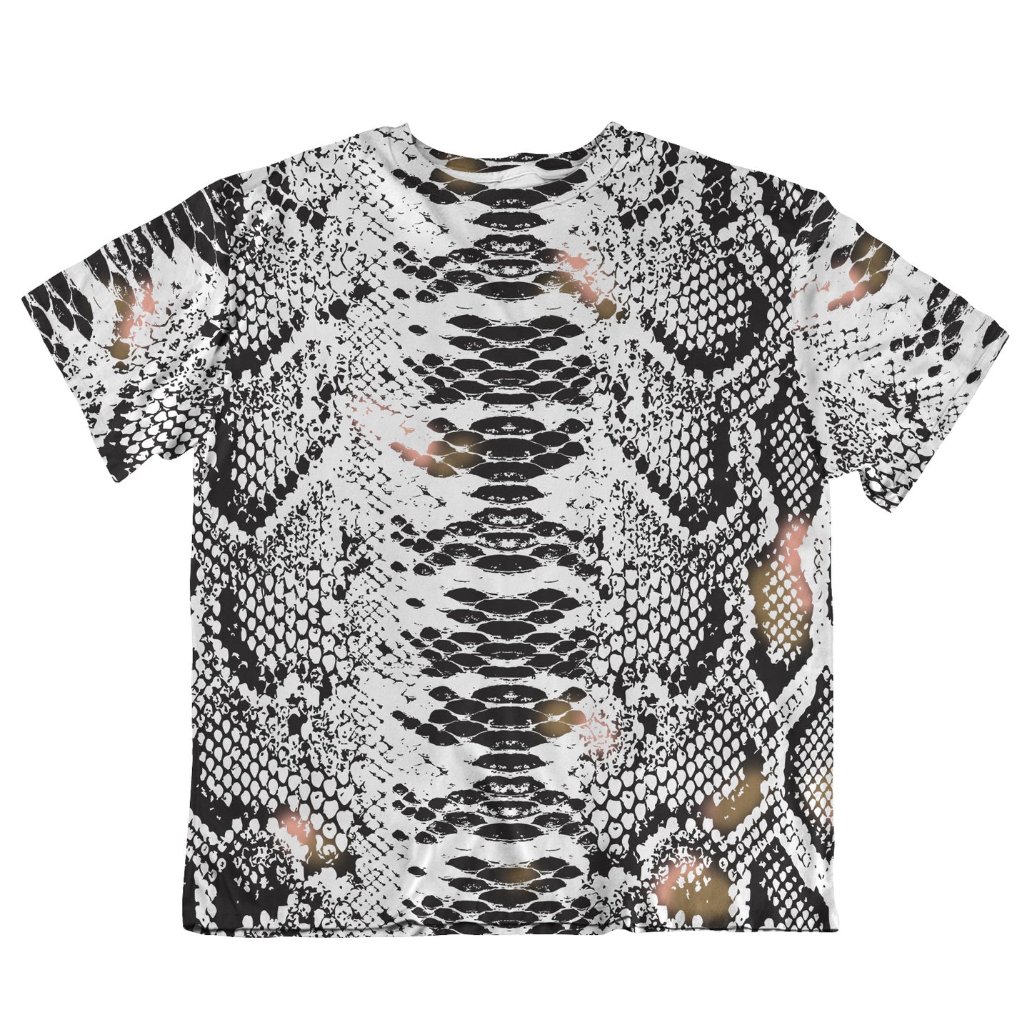 Unisex Oversized Tee - Snake Skin