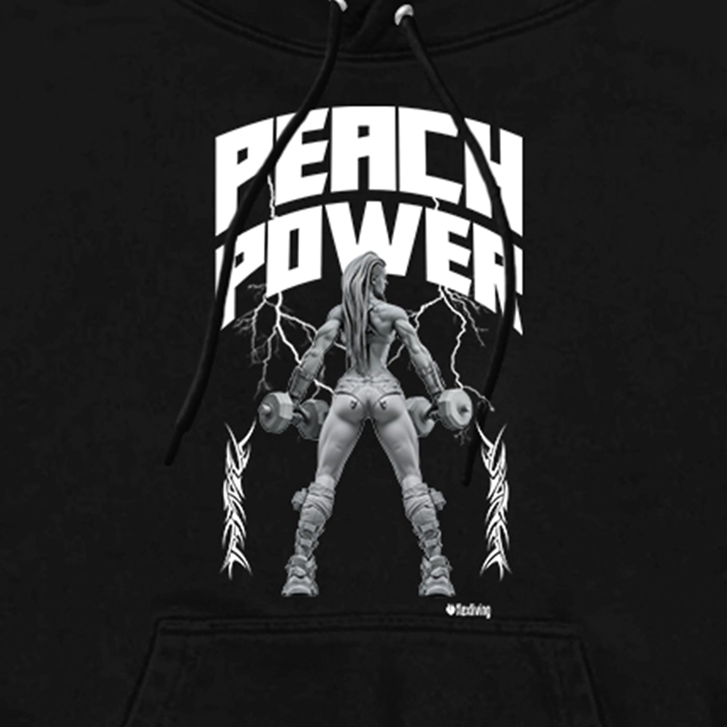 Peach Power Unisex Hoodie