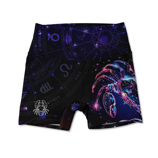 Printed Active Shorts - Cancer