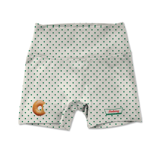 Printed Active Shorts - Krispy Doughnut