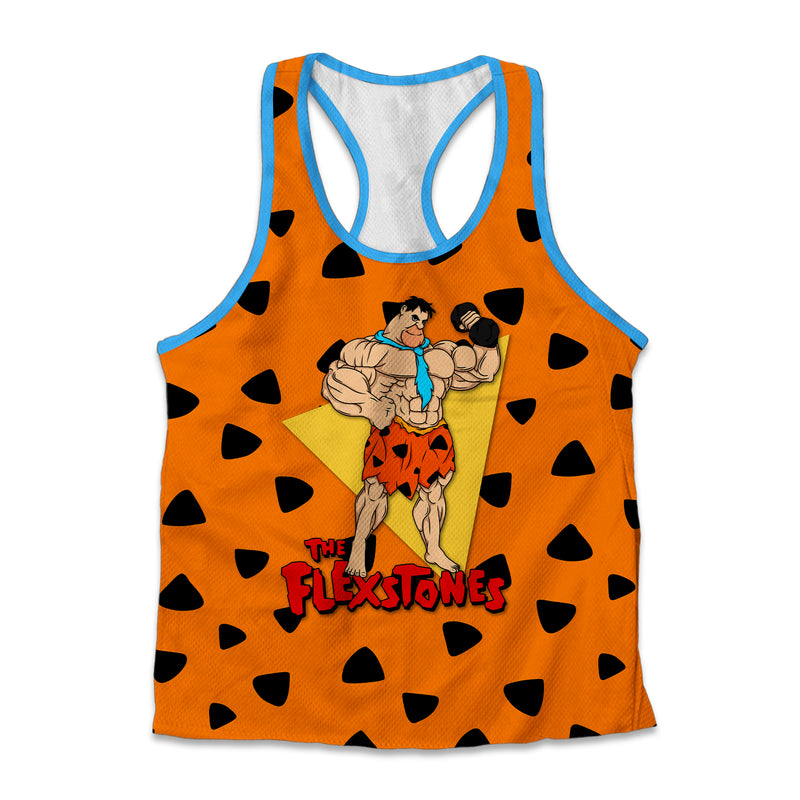 Printed Jersey Tank - The Flexstones