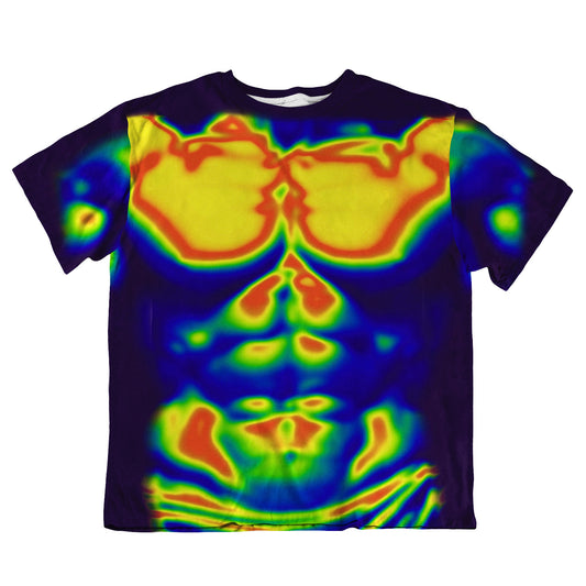 Unisex Oversized Tee - Heatmap