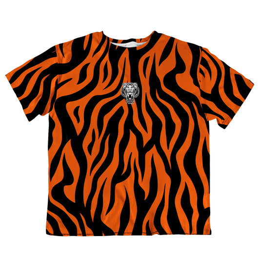 Unisex Oversized Tee - Tiger Print