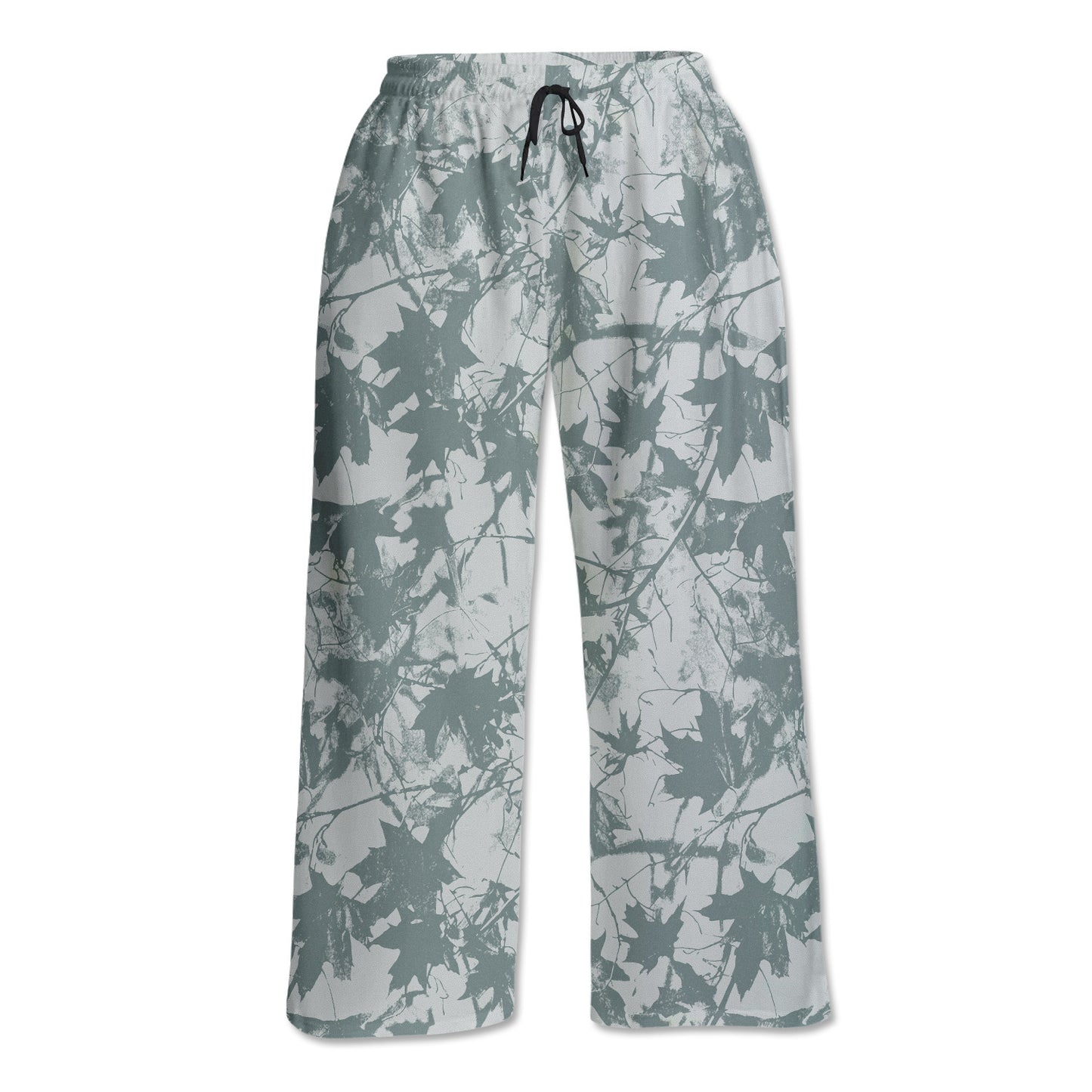 Unisex Lounge Pants - Silhouette Maple Leaves