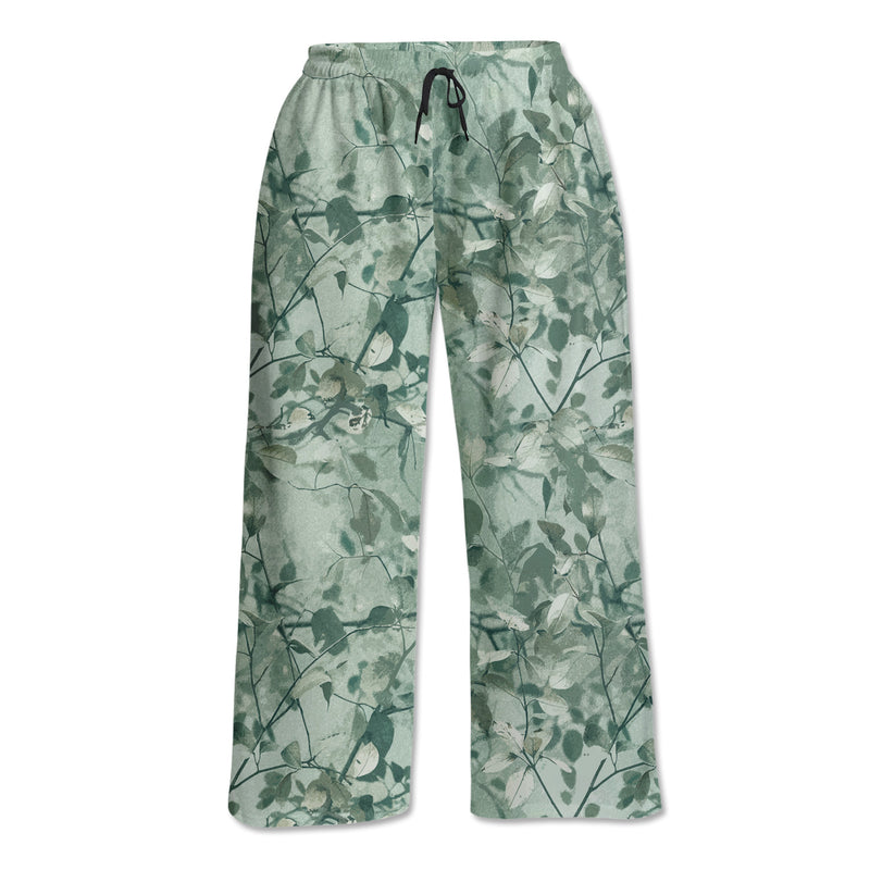 Unisex Lounge Pants - Green Leaves