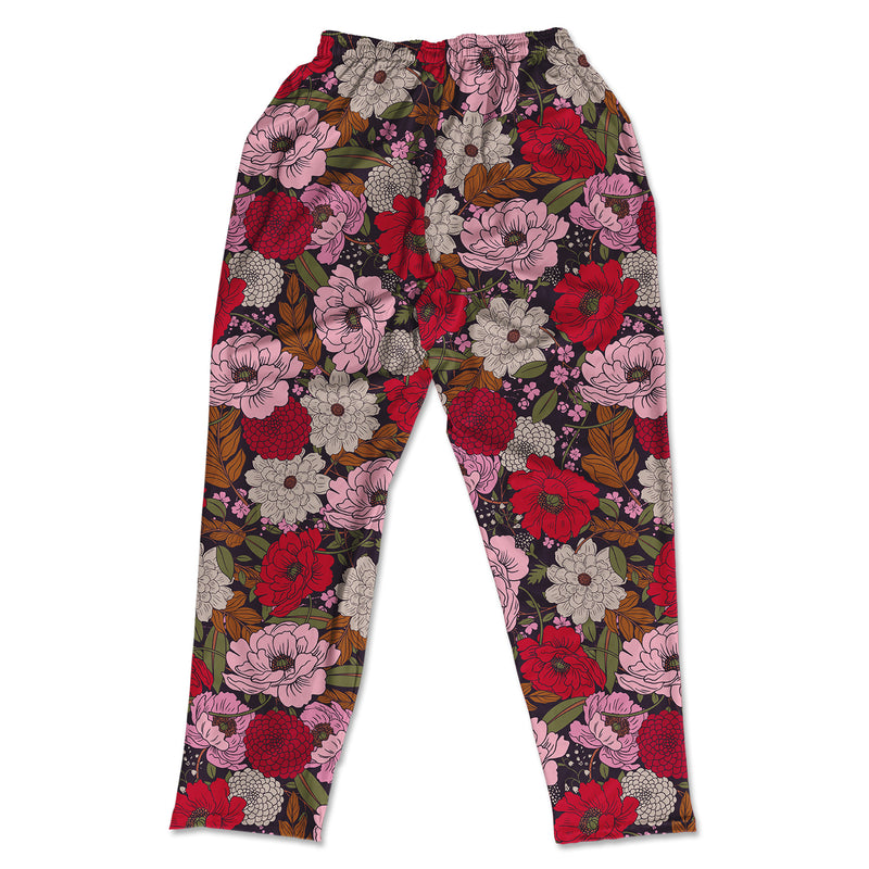 Muscle Pants - Retro Flowers