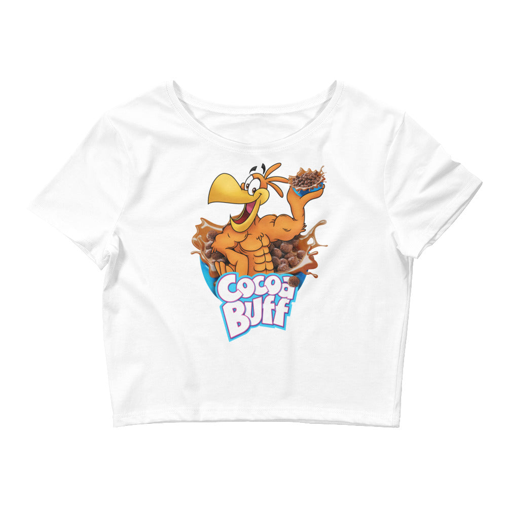 Cocoa Buff Crop Tee