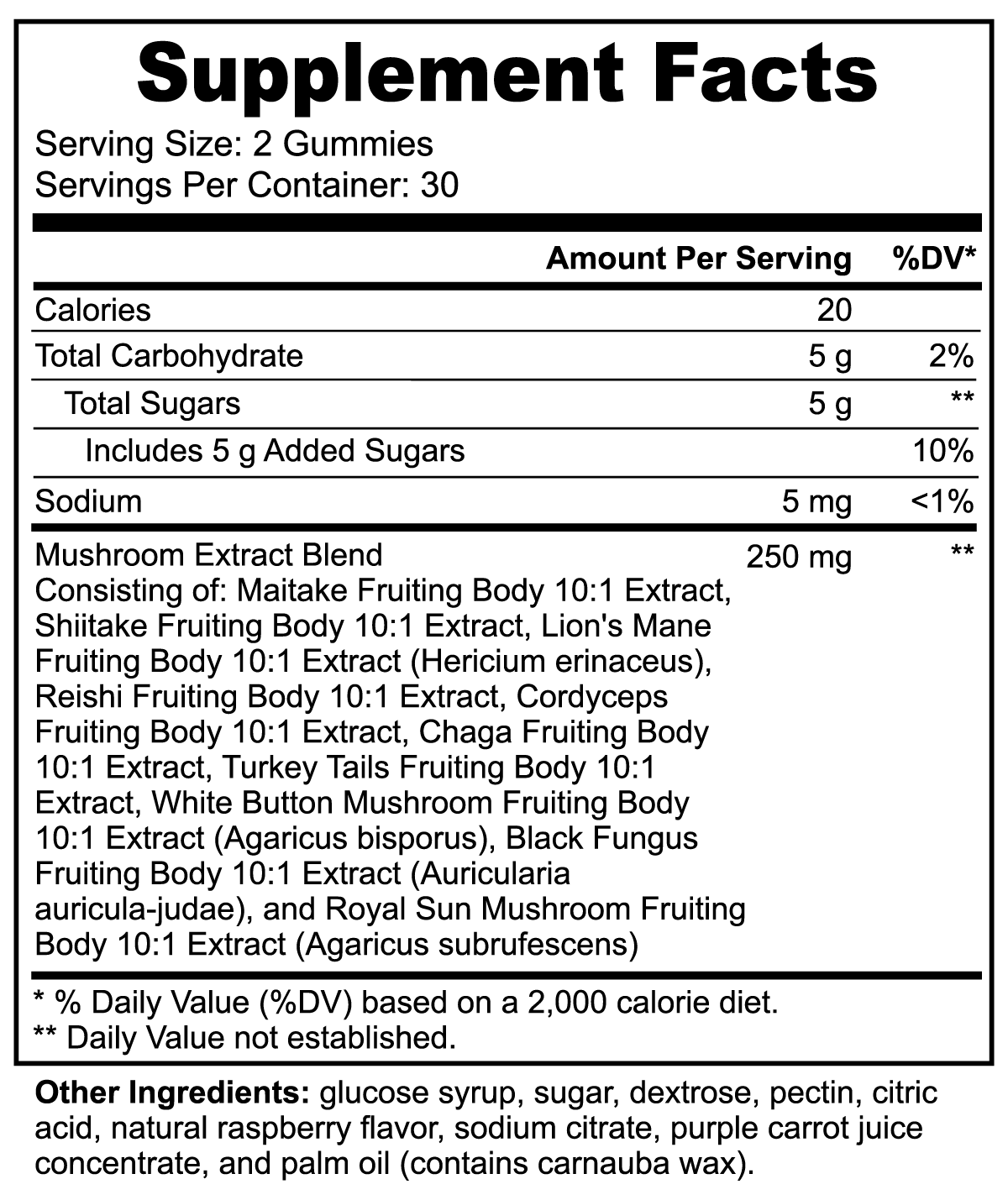 Flexliving Mushroom Extract Complex