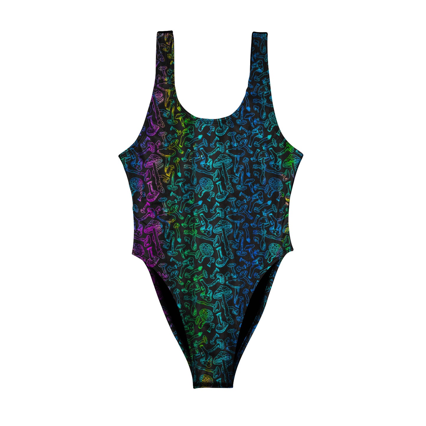 Women’s One Piece Swimsuit - Mushroom REFLECTIVE