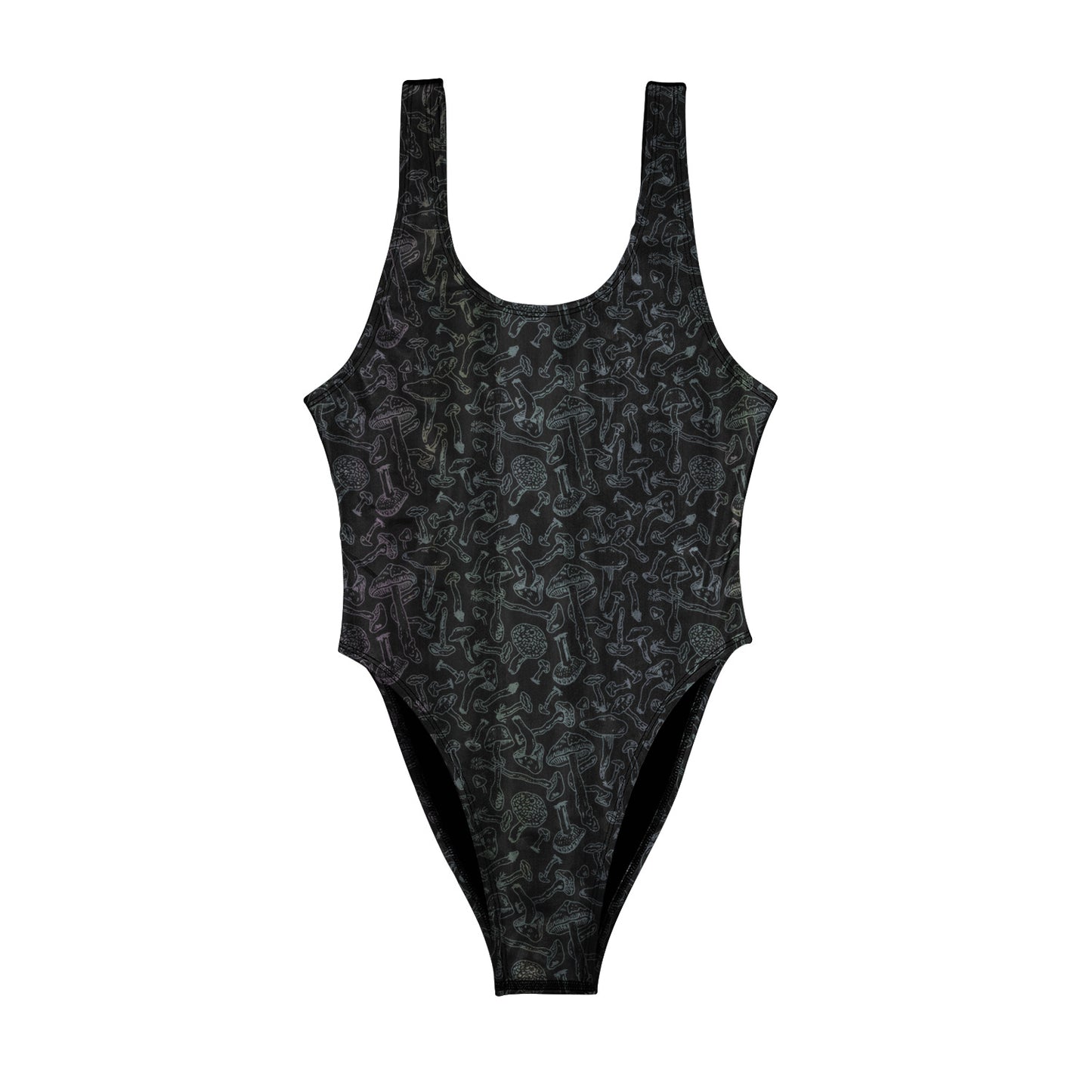 Women’s One Piece Swimsuit - Mushroom REFLECTIVE