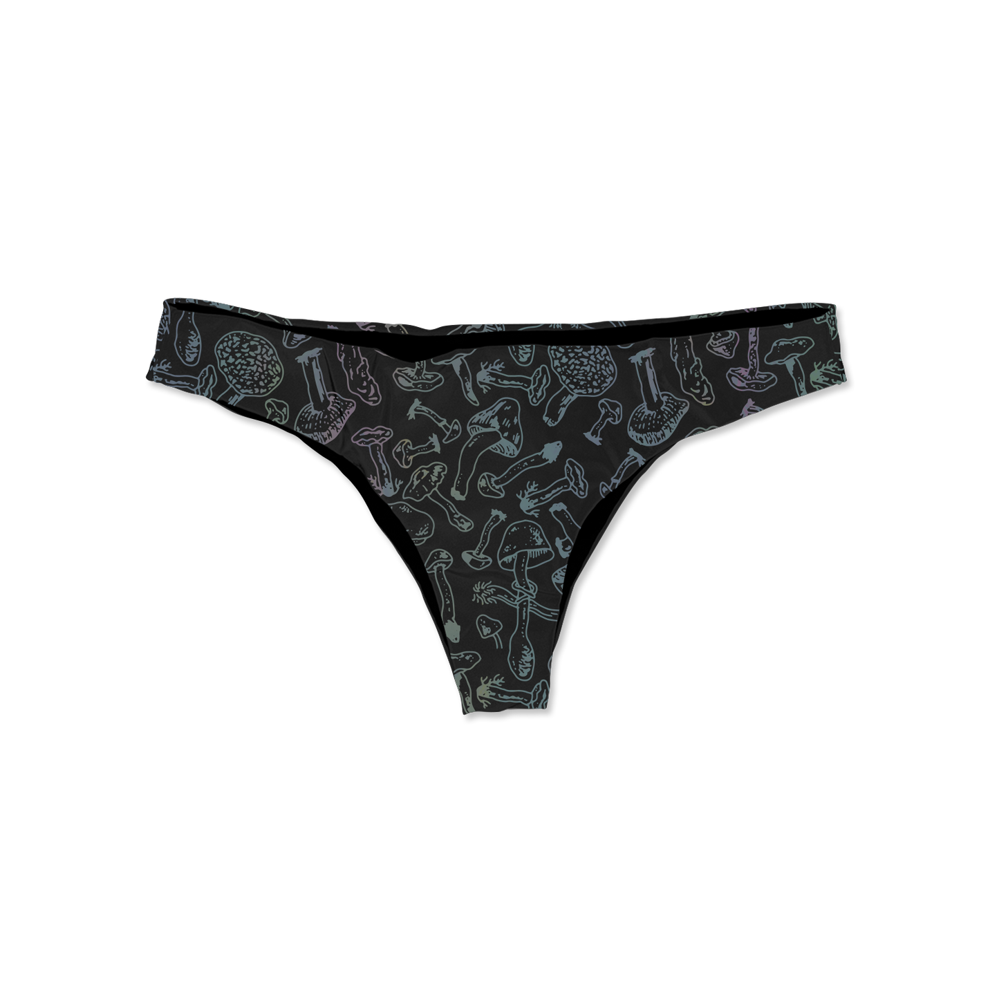 Women's Bikini Bottom - Mushroom Reflective