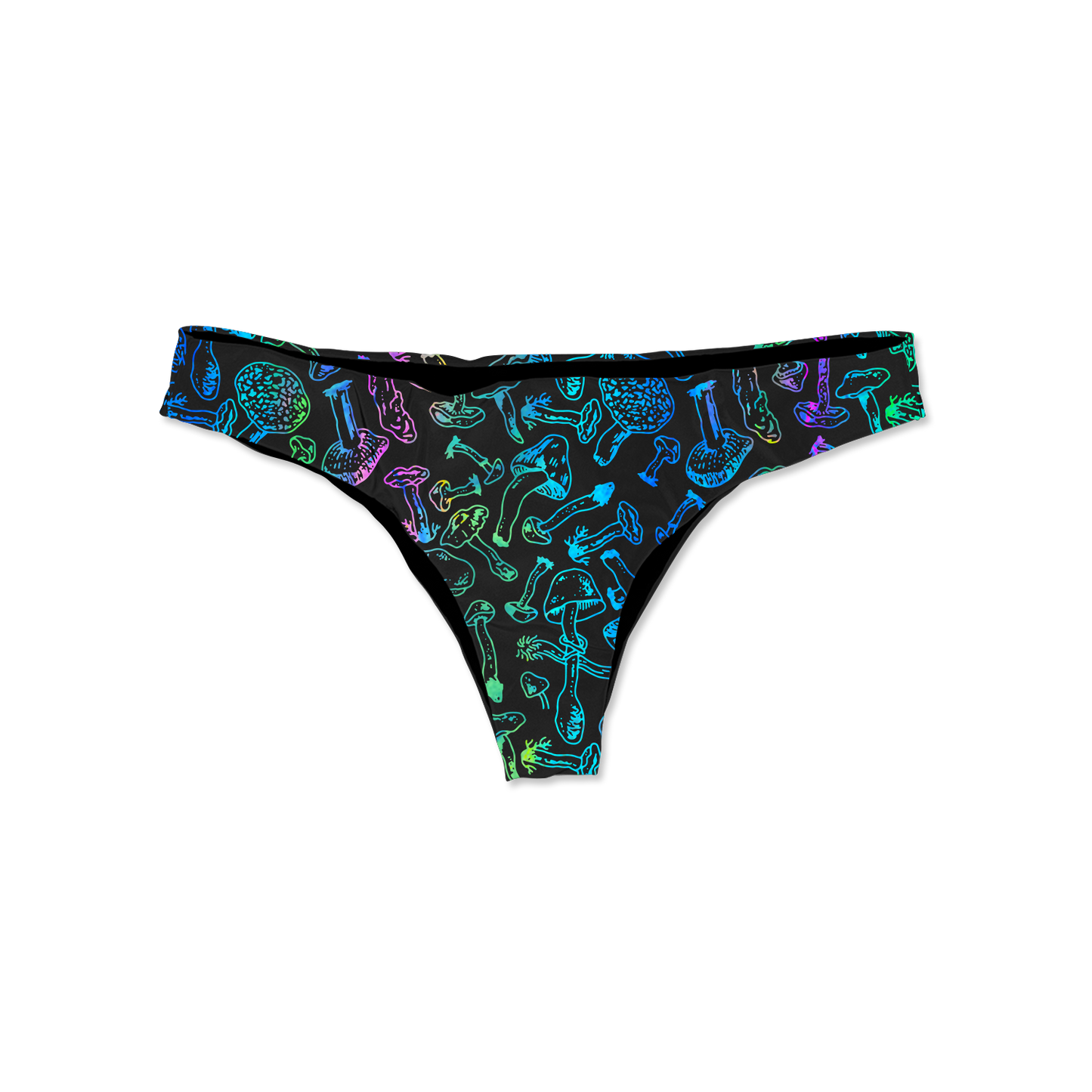 Women's Bikini Bottom - Mushroom Reflective