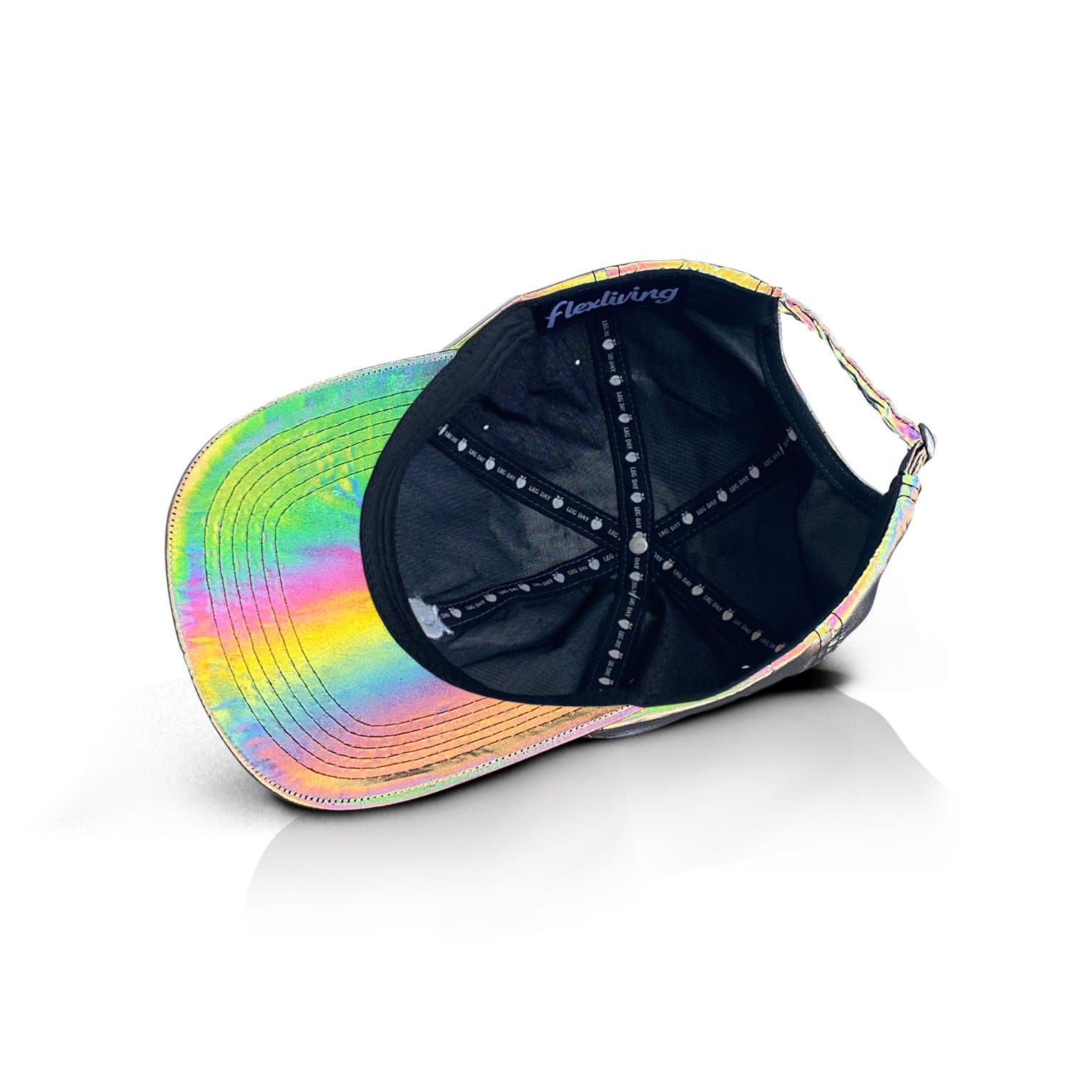 Rainbow Reflective Dad Hat – Flexliving