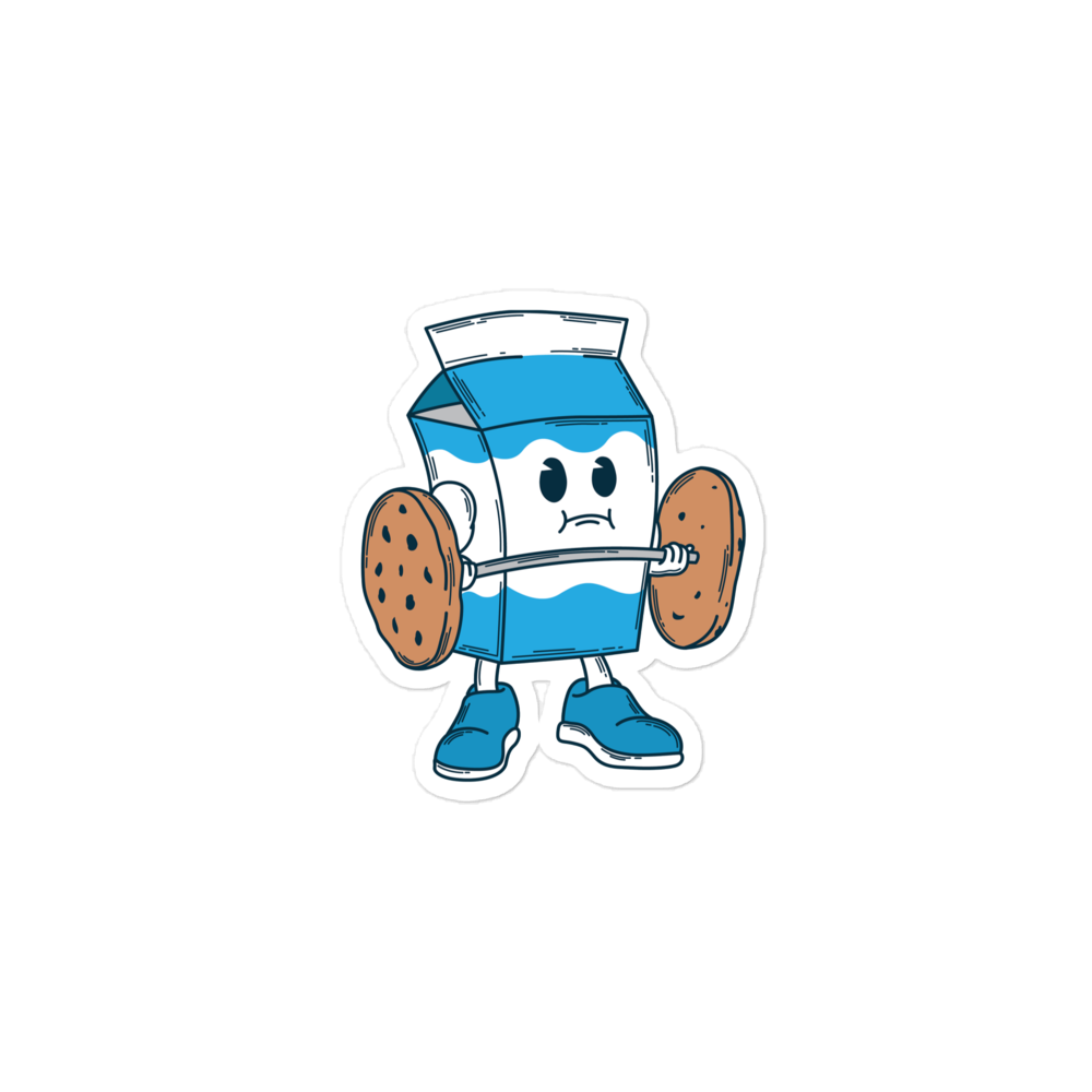 Cookies and Milk Sticker