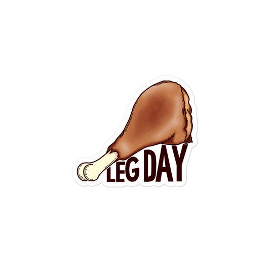 Leg Day Sticker