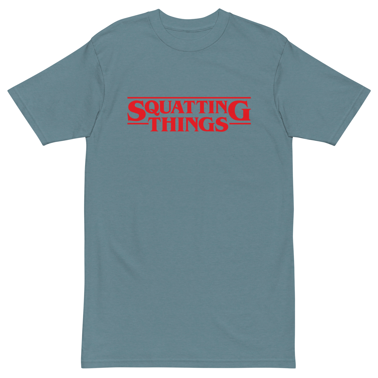 Squatting Things Premium Graphic Shirt