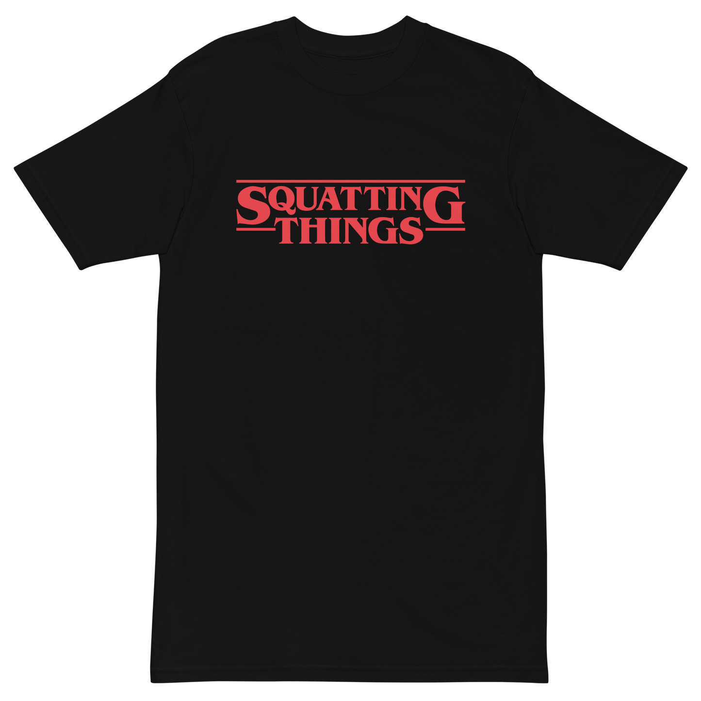 Squatting Things Premium Graphic Shirt