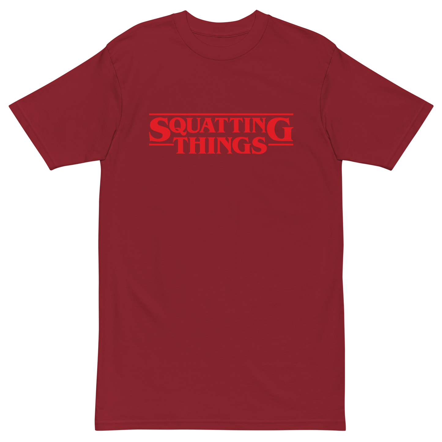 Squatting Things Premium Graphic Shirt