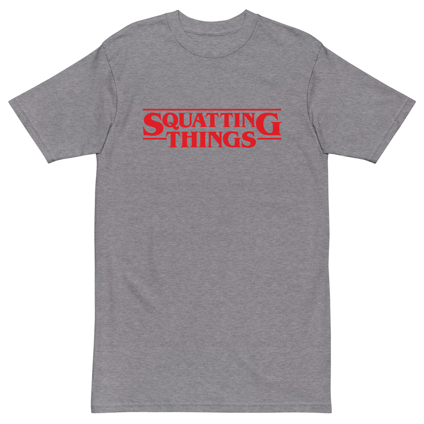 Squatting Things Premium Graphic Shirt