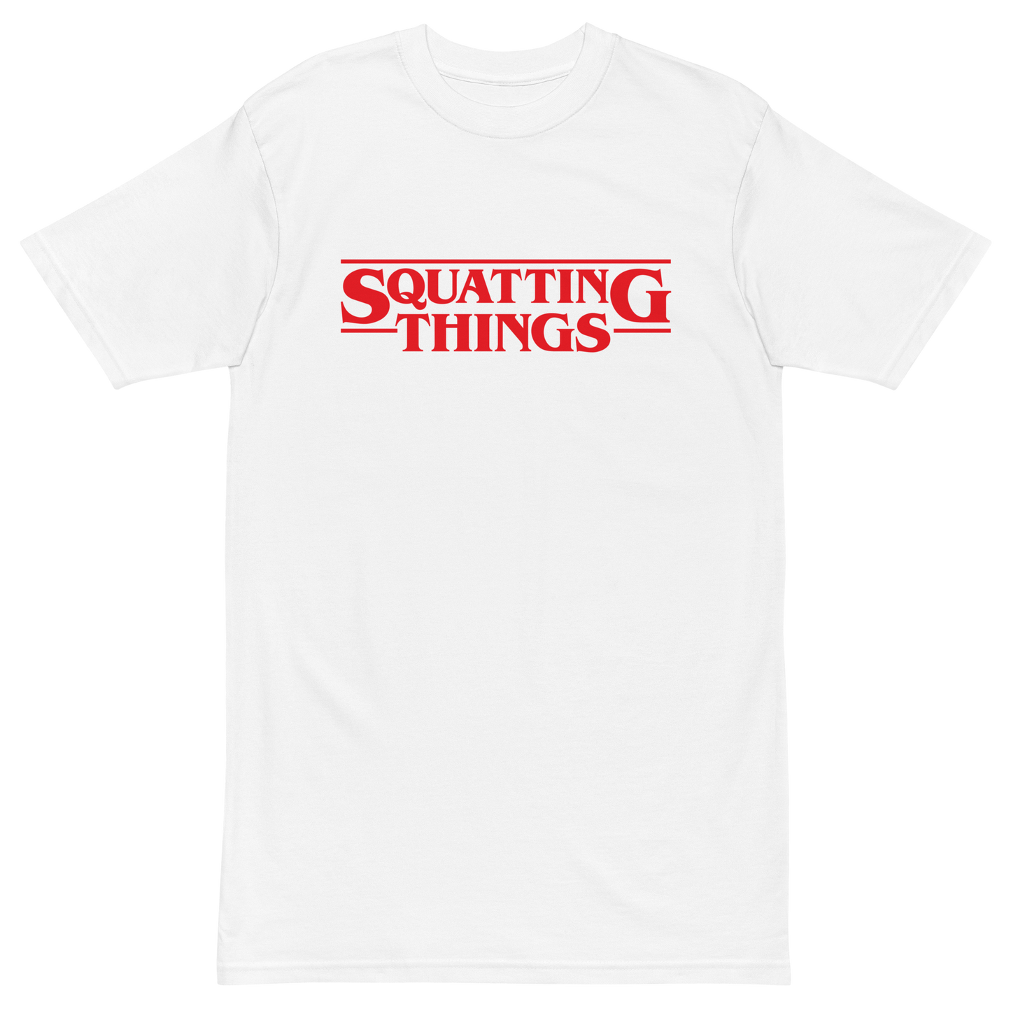 Squatting Things Premium Graphic Shirt