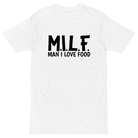 Man I Love Food Premium Graphic Shirt