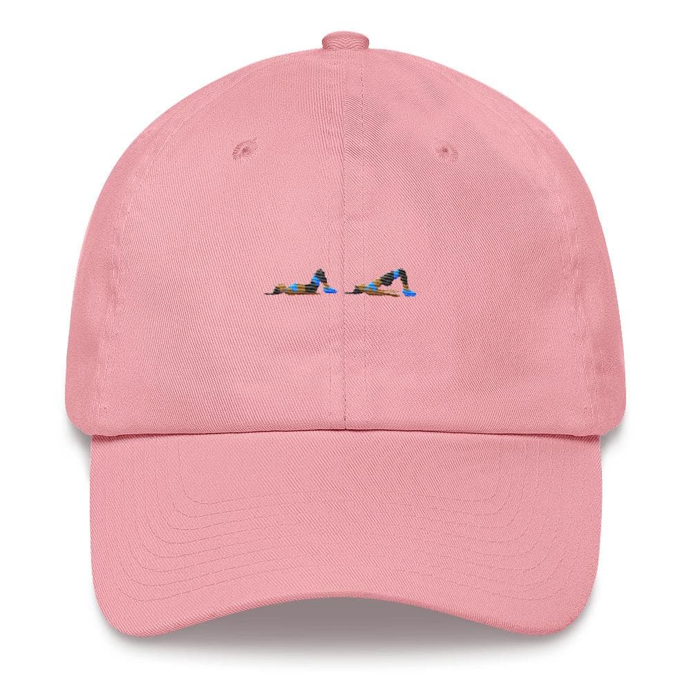 Affordable dad hat, 100% chino cotton twill, best dad hat, Dad Hat Baseball Cap. pink cap, pink dad hat, pink hat.